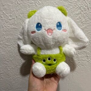 Cinnamoroll Plush in alien Toy Story costume